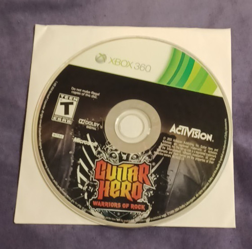 Guitar hero warriors rock - warriors, of