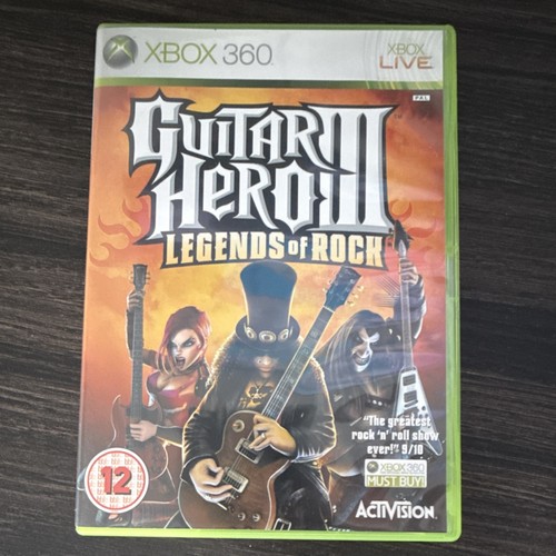 Xbox 360 guitar hero - hero, iii