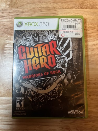 Guitar hero warriors rock - warriors, of