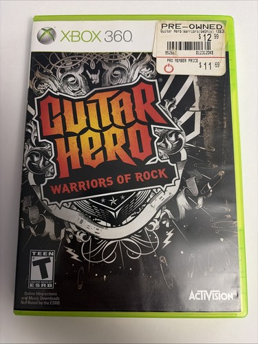 Guitar hero warriors rock - guitar,