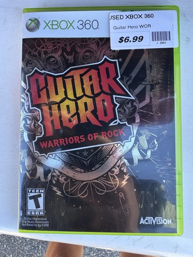 Guitar hero warriors rock - hero,