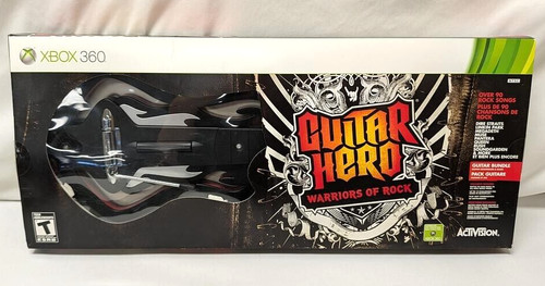 Xbox 360 guitar hero - xbox, warriors